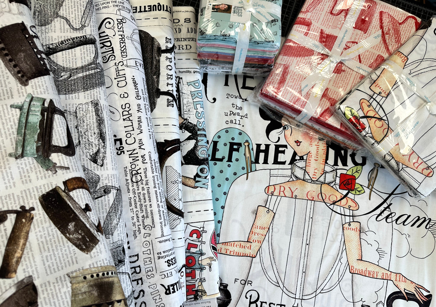 Press On by J. Wecker Frisch 36" Panel Iron Patch PD15251-PANEL Cotton Woven Panel