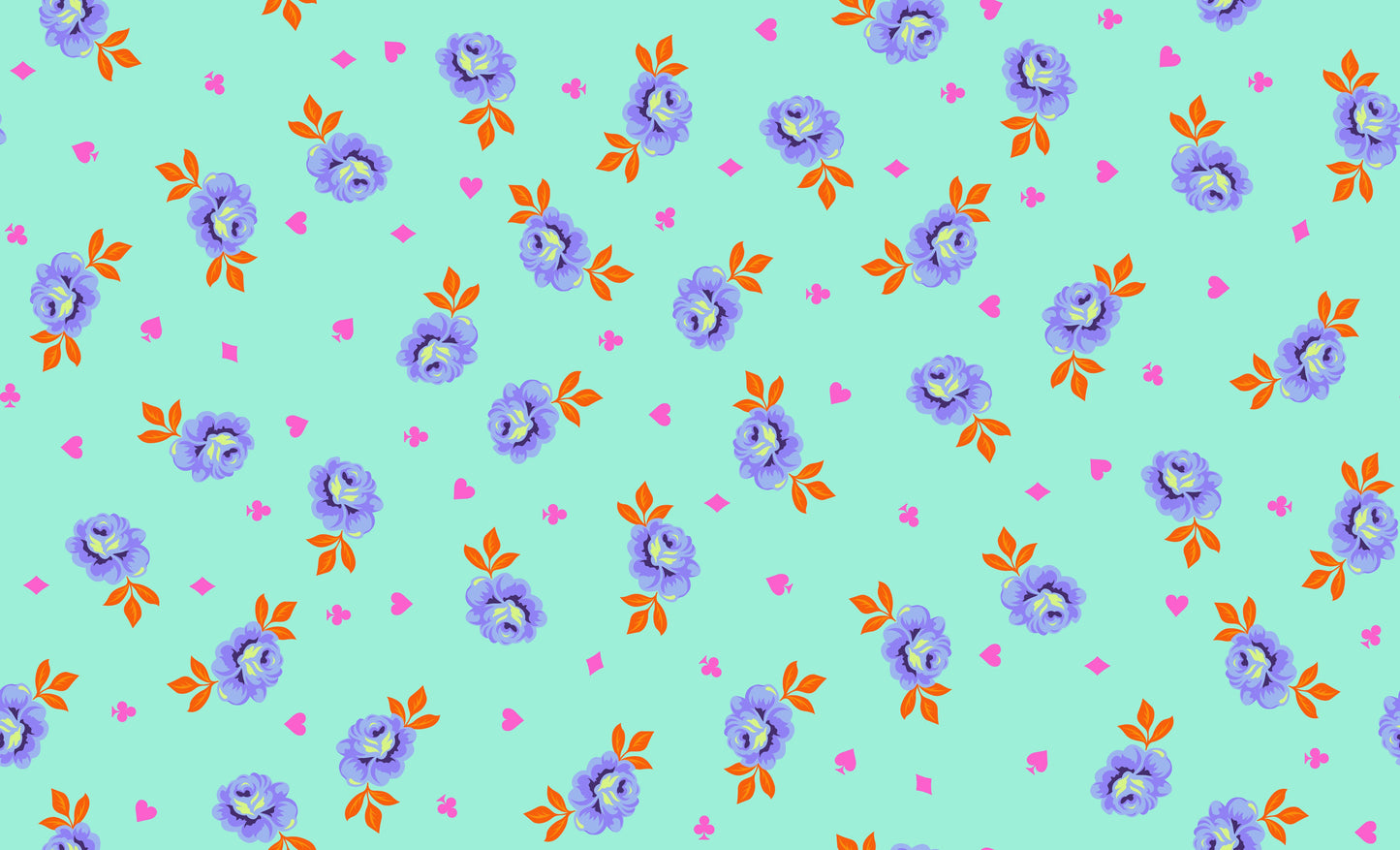 Last Piece 1 yard 13 inches Tula Pink Curiouser & Curiouser Big Buds Daydream 100% Cotton Sateen 108" Wideback Quilt Backing QBTP006.DAYDREAM Cotton Woven Wideback