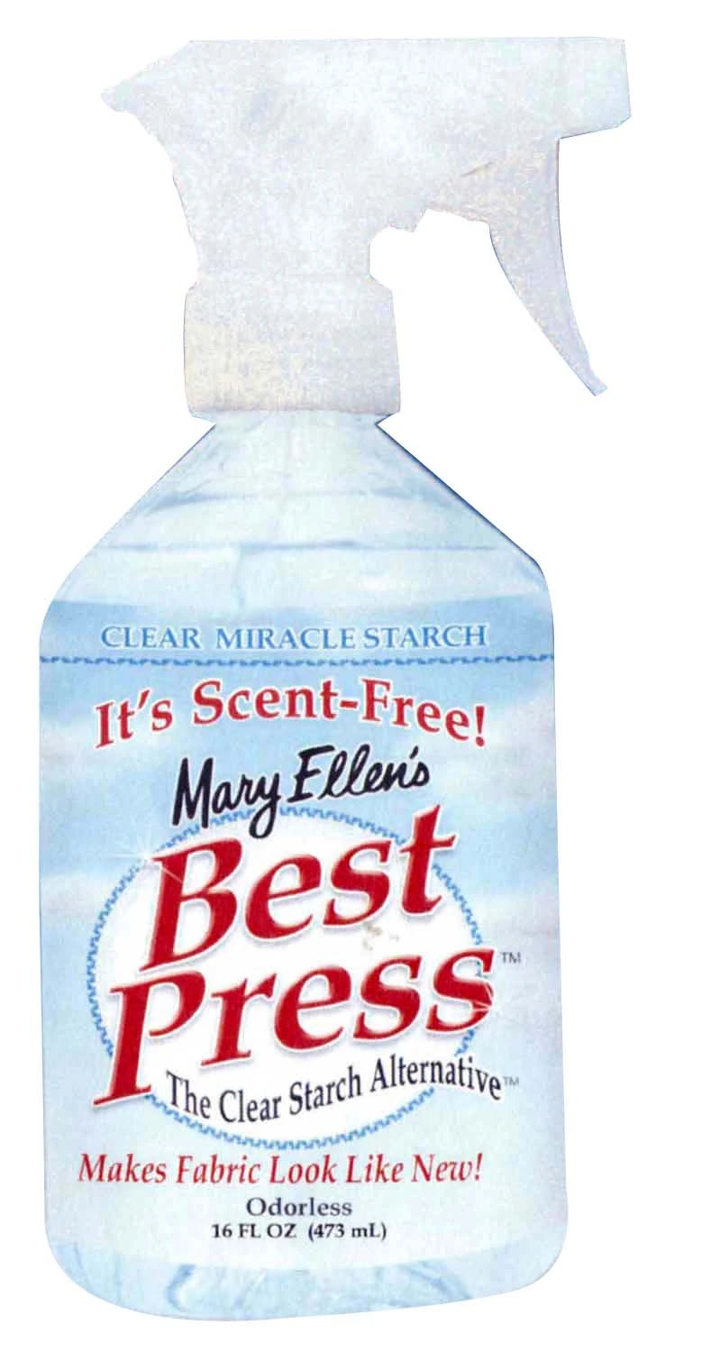 Mary Ellen’s Best Press Scent Free Spray Starch 16 oz Spray Bottle 60034