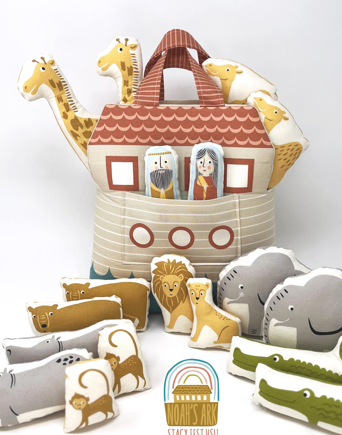 Noahs Ark by Stacy Iest Hsu 36" x 60" Panel 20876-11 Cotton Woven Panel