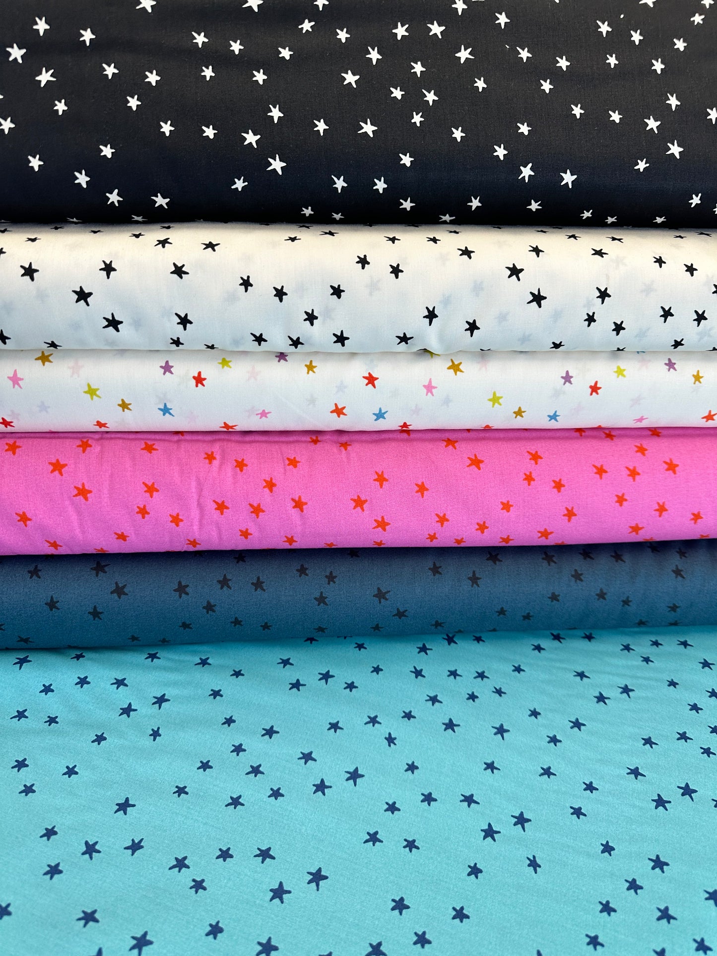 Starry 108” Wideback by Alexia Abegg Multi RS4111-34 Cotton Woven Fabric