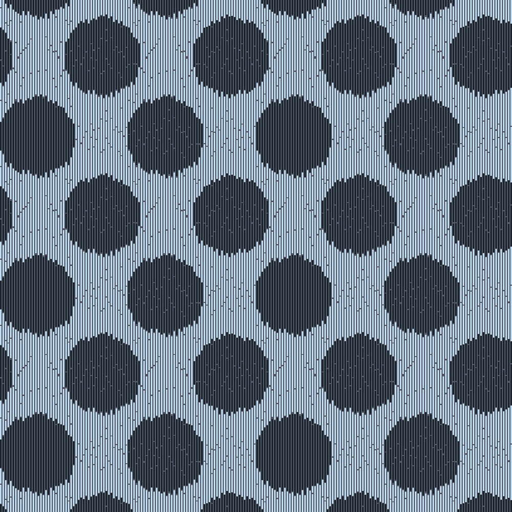 Moonshine by Tula Pink Static Dot Indigo    PWTP061.INDIGO Cotton Woven Fabric