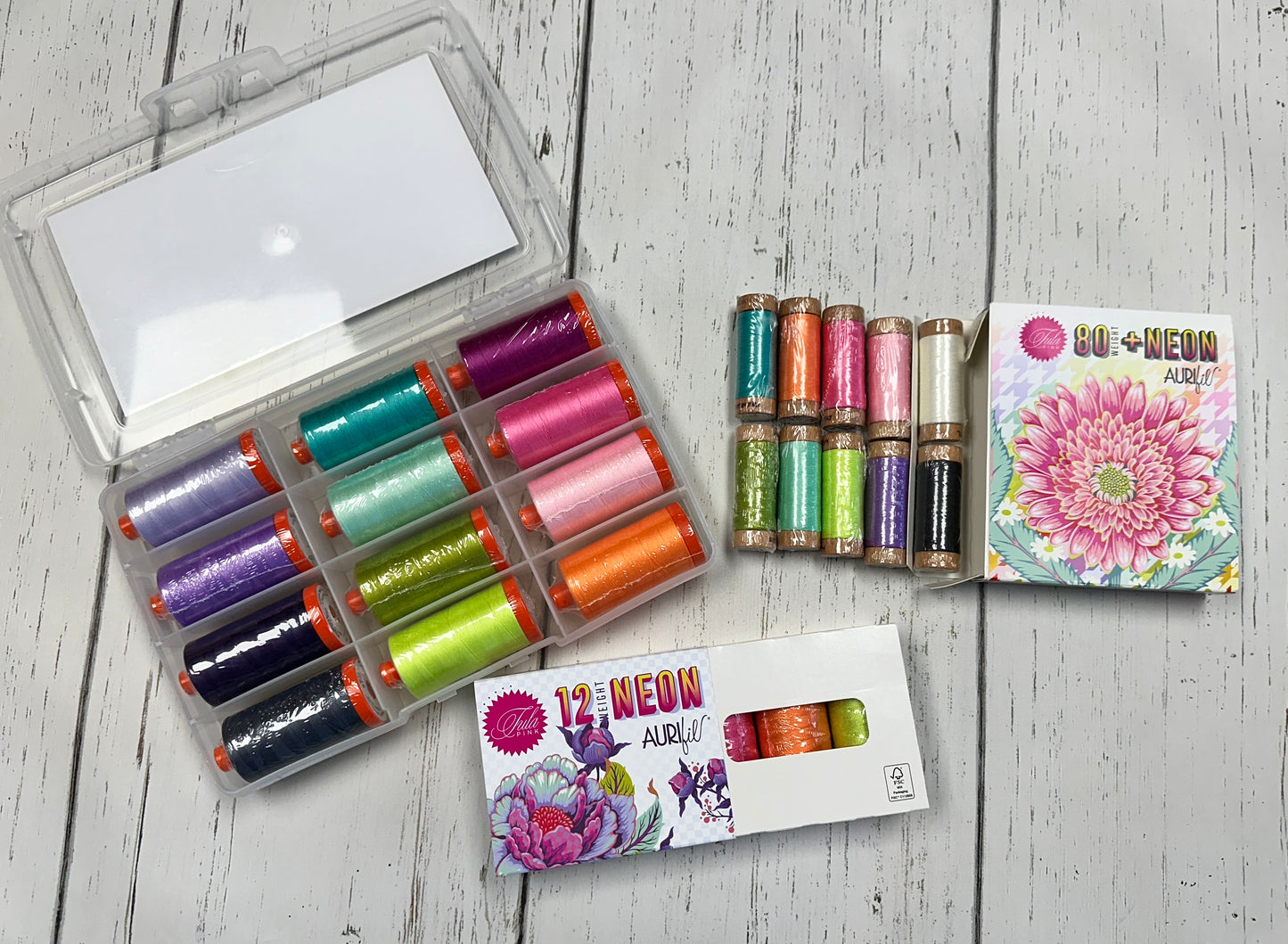 Tula Pink Untamed Thread 80wt + Neon TP80UD10 Thread