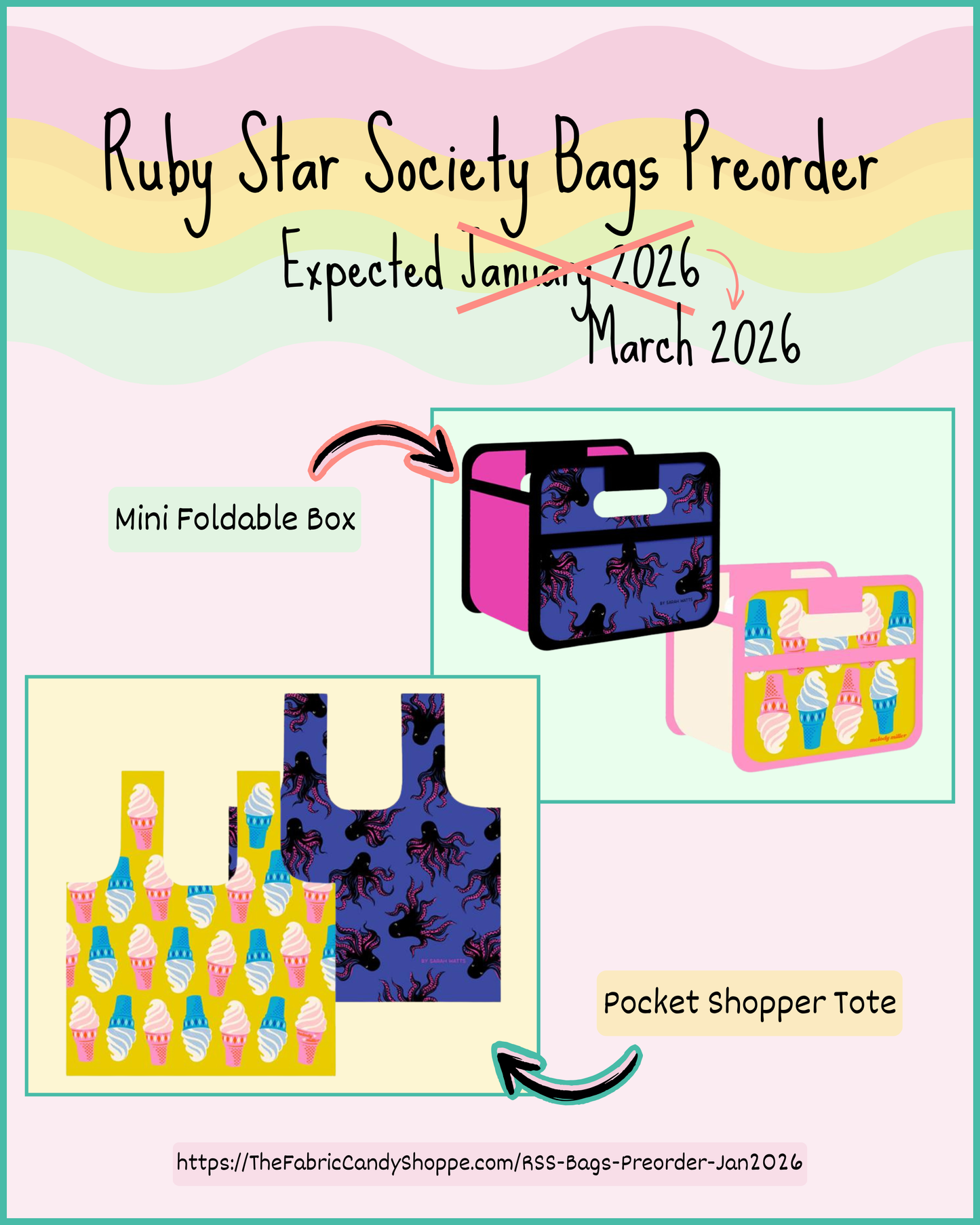 Foldable Box Mini Ice Cream A100904 by Melody Miller