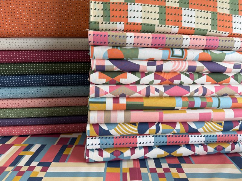 American Bold Organic by Frank Lloyd Wright Collection Fat Quarter Bundle of 24 Pieces 600414X Bundle