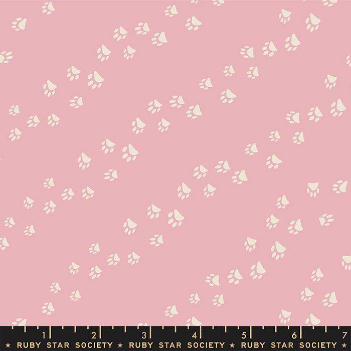 Dog Park by Sarah Watts of Ruby Star Society Wander Paw Lavender    RS2099-12 Cotton Woven Fabric