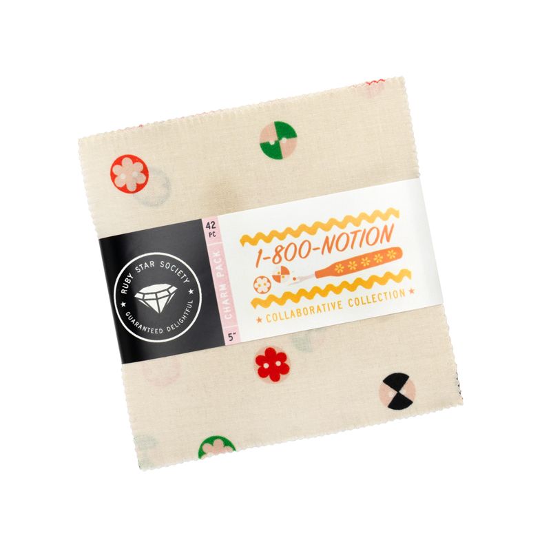 1-800-Notion 42 Piece 5" Charm Pack RS5207PP by RSS