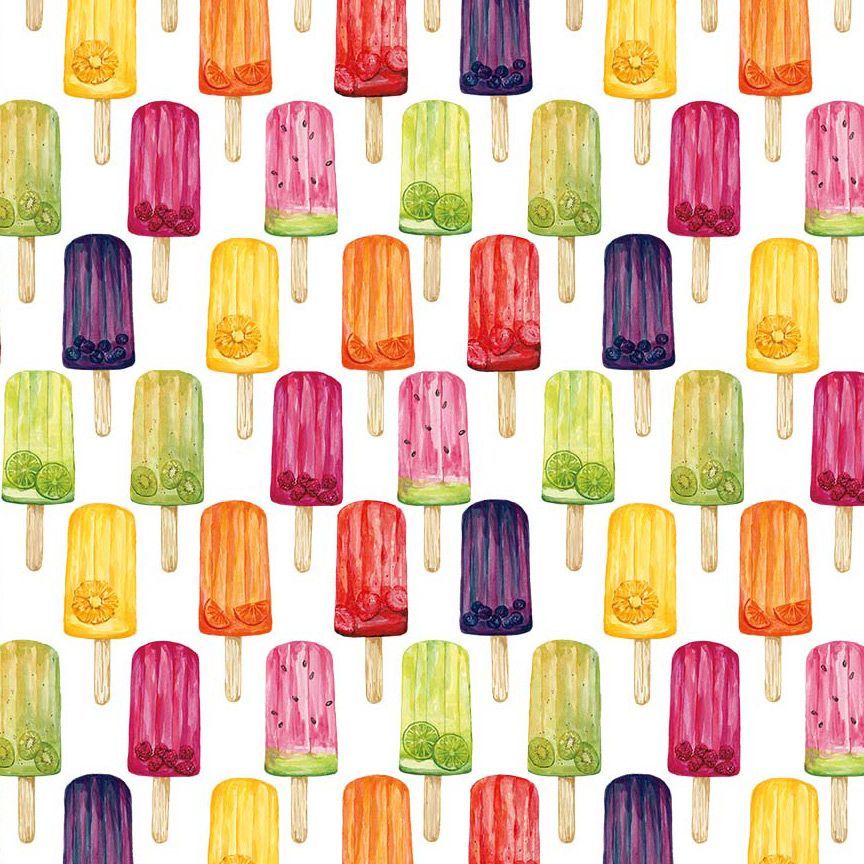 Fruity Popsicles Tropical Popsicles YVETTE-CD4293 Multi by Yvette St. Amant