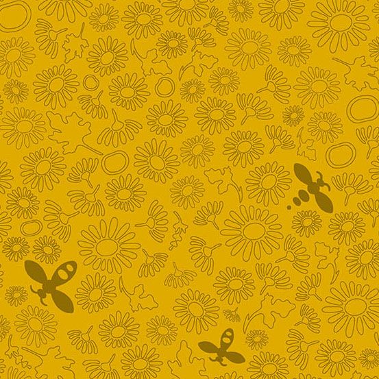 Color Camp Sun Bee Honey 10431-Y by Alison Glass