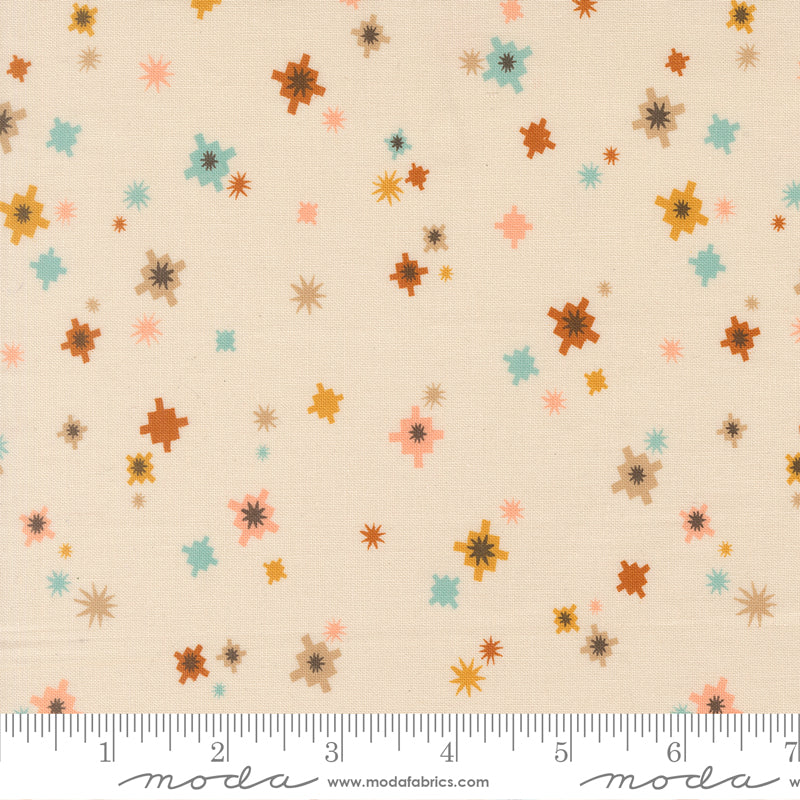 PREORDER ITEM EXPECTED IN JANUARY 2026: Boho Haven by Stephanie Sliwinski of Fancy That Design House Co Artisanal Toss Eggshell 45647.11 Cotton Woven Fabric