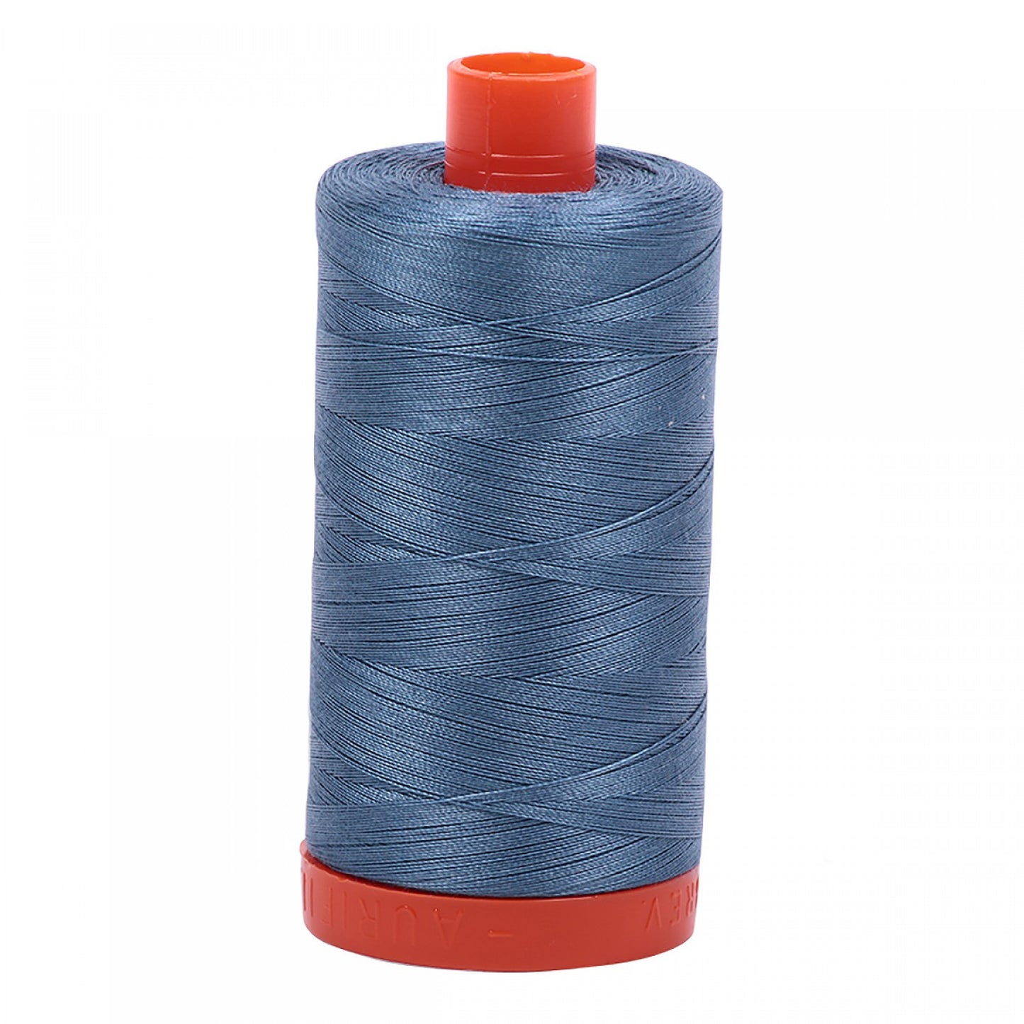 Mako Cotton Thread Solid 50wt 1422 yard spool Blue Grey A1050-1126