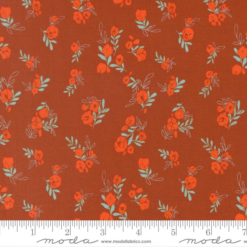 PREORDER ITEM EXPECTED IN JANUARY 2026: Boho Haven by Stephanie Sliwinski of Fancy That Design House Co Branchlet Bud Spice 45646.14 Cotton Woven Fabric
