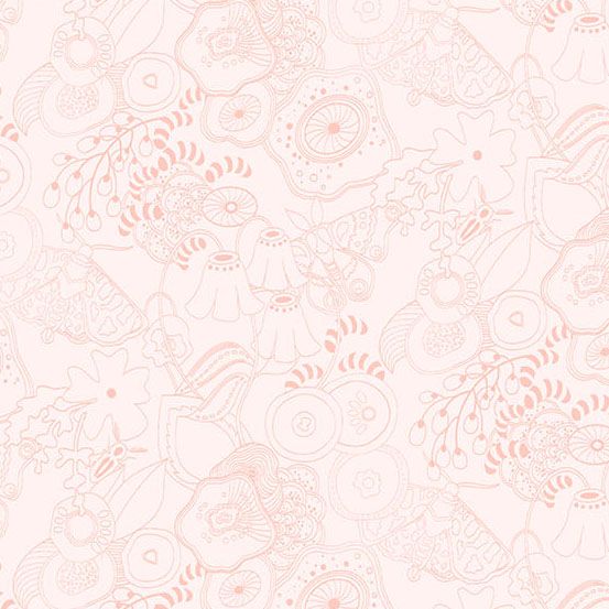Color Camp Sun Tangle Lightest Poppy 10420-E by Alison Glass