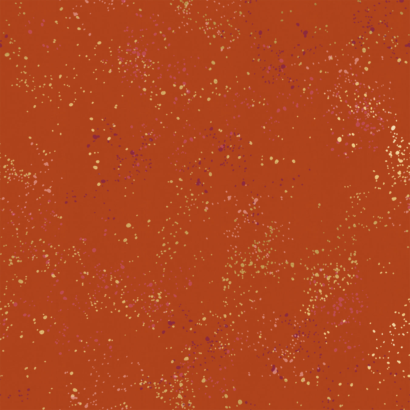 Speckled by Rashida Coleman of Ruby Star Society Cayenne Metallic RS5027.64M Cotton Woven Fabric