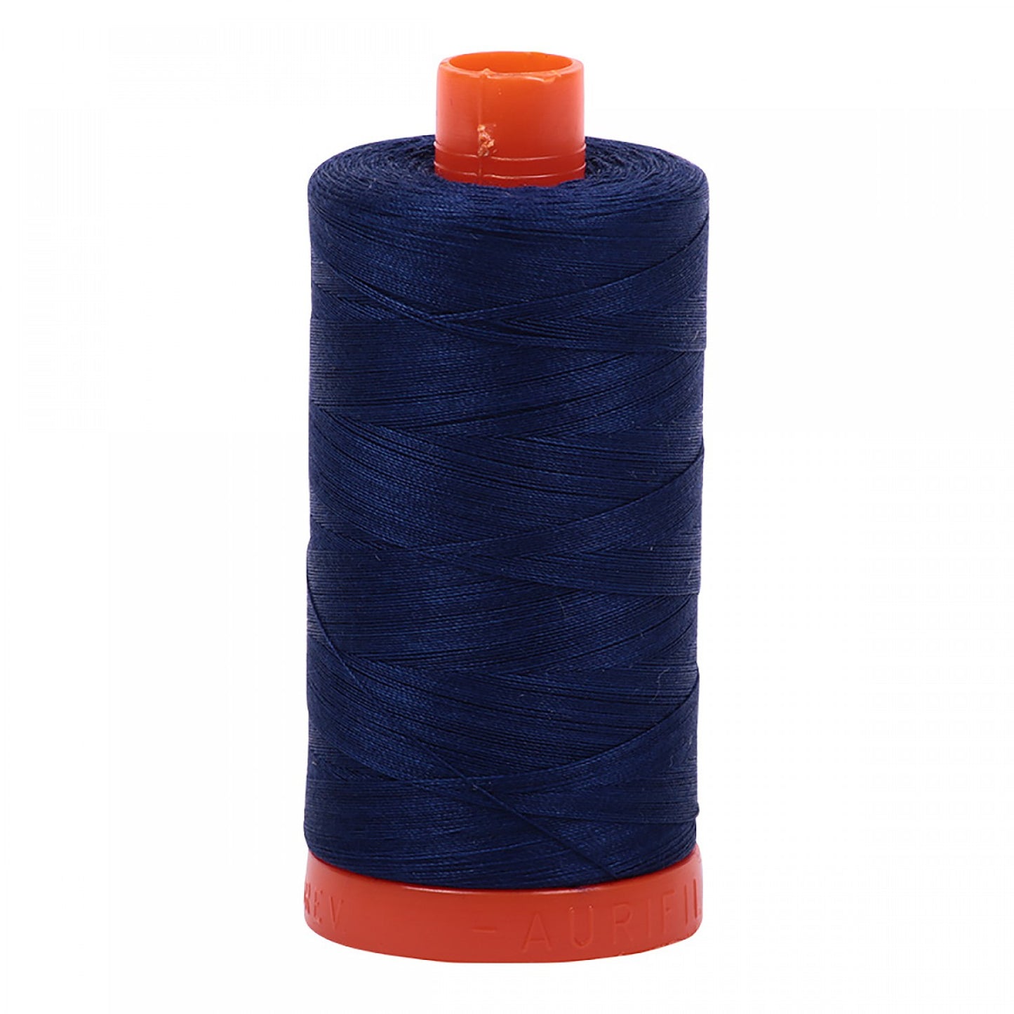 Mako Cotton Thread Solid 50wt 1422 yard spool Dark Navy A1050-2784