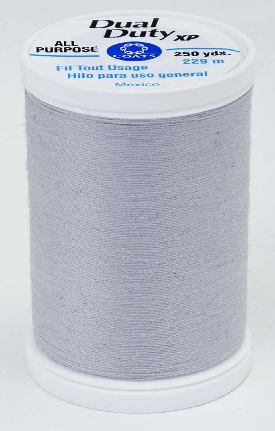 Dual Duty XP All Purpose Polyester Thread Dark Silver   S9100520