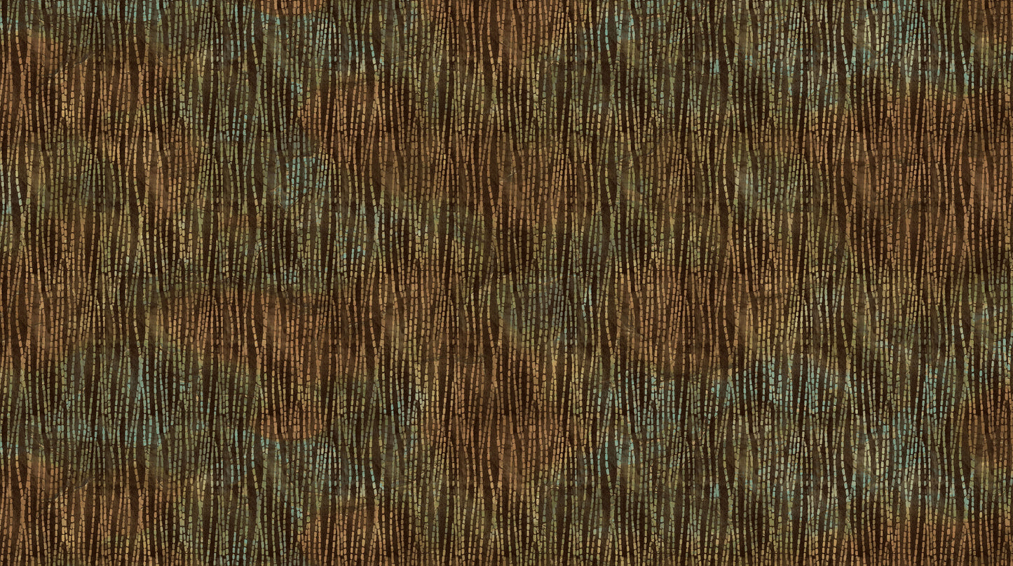 Barista by Deborah Edwards and Melanie Samra Digitally Printed  Stripe Brown Multi DP27704-36 Cotton Woven Fabric