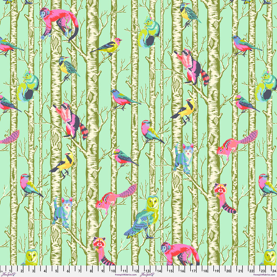 Tula Pink’s Full Moon Forest II Family Tree Enchanted    PWTP245.ENCHANTED Cotton Woven Fabric