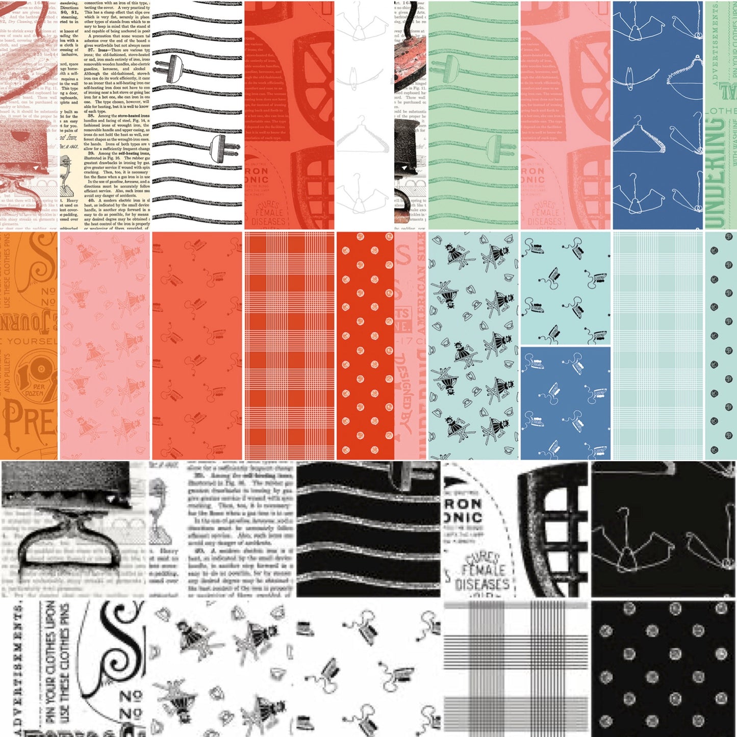 Press On by J. Wecker Frisch Fat Quarter Bundle of 31 Pieces FQ-15250-31 Bundle