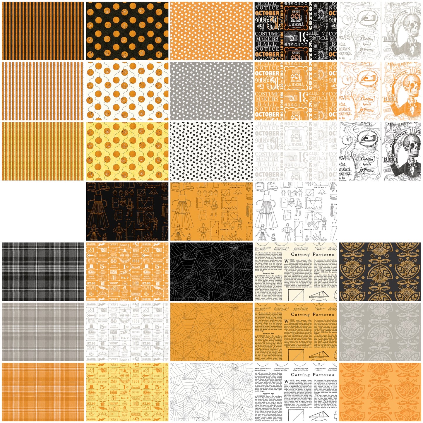 Costume Maker's Act 2 by J. Wecker Frisch Fat Quarter Bundle of 33 Pieces FQ-16000-33 Bundle