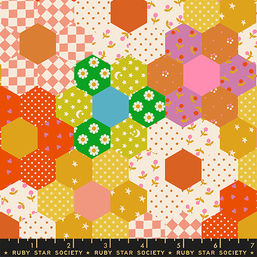 PREORDER ITEM - EXPECTED OCTOBER 2025: Catnap by Alexia Marcelle Abegg of Ruby Star Society Flower Garden Verdant RS4130.11 Cotton Woven Fabric
