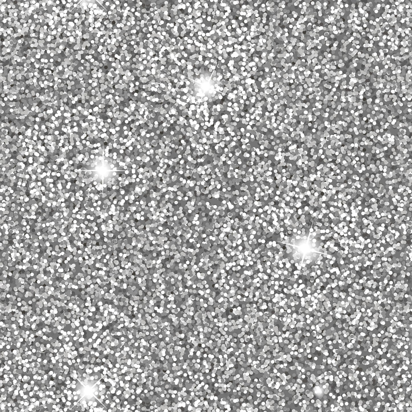 Disco Glitter Silver with Silver Metallic A840.3 Cotton Woven Fabric