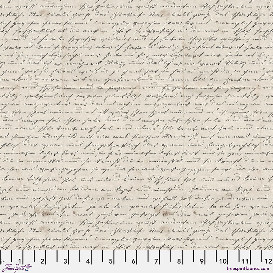 Tim Holtz Eclectic Element Palette Handwriting Charcoal PWTH318.CHARCOAL Cotton Woven Fabric