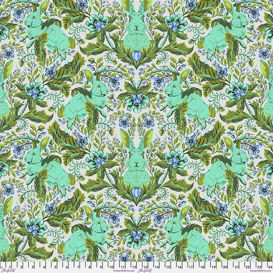 Tula Pink’s Full Moon Forest II Hoppy Go Lucky Starlight    PWTP246.STARLIGHT Cotton Woven Fabric
