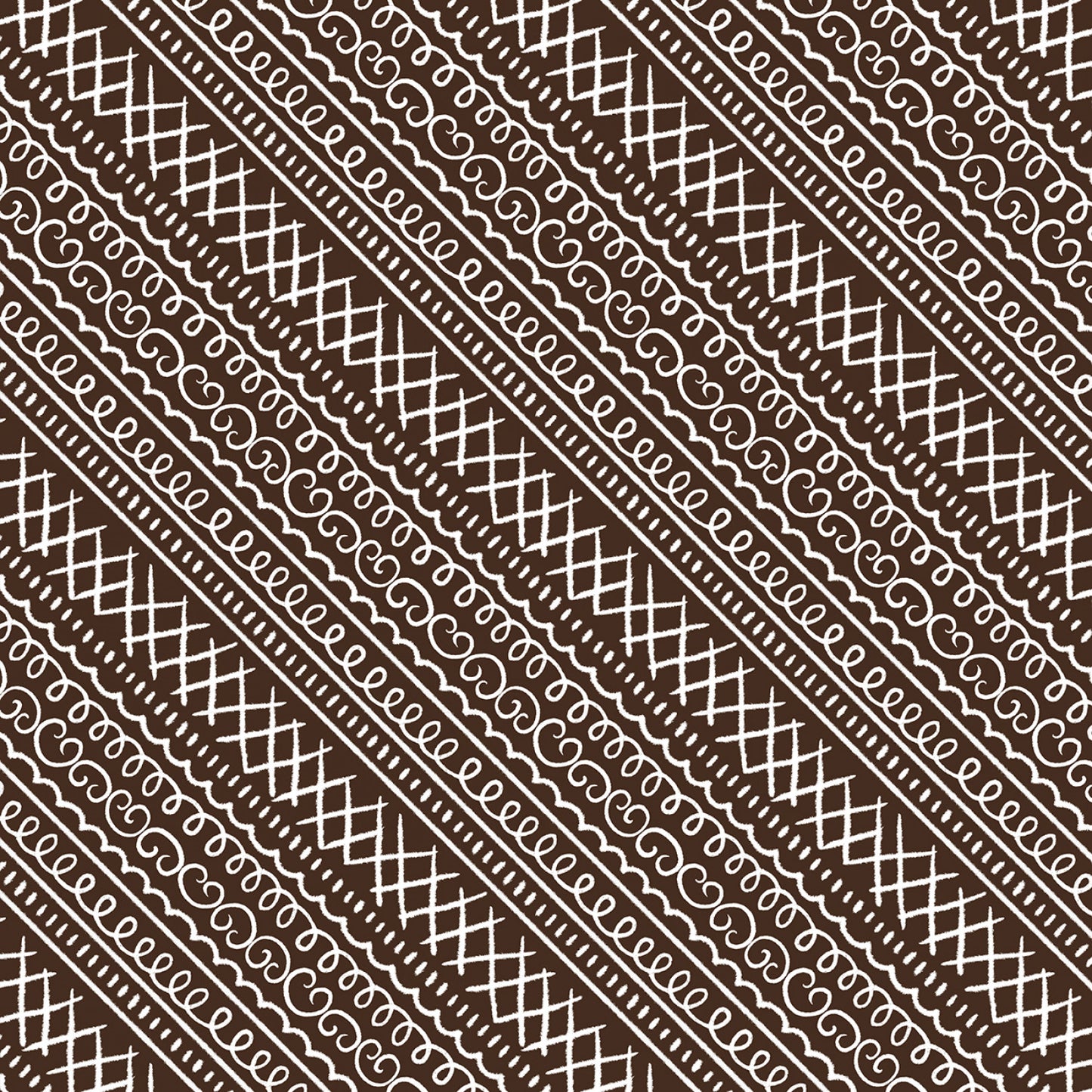 Baking Up Joy by Danielle Leone Icing Stripe Chocolate    27710-212 Cotton Woven Fabric