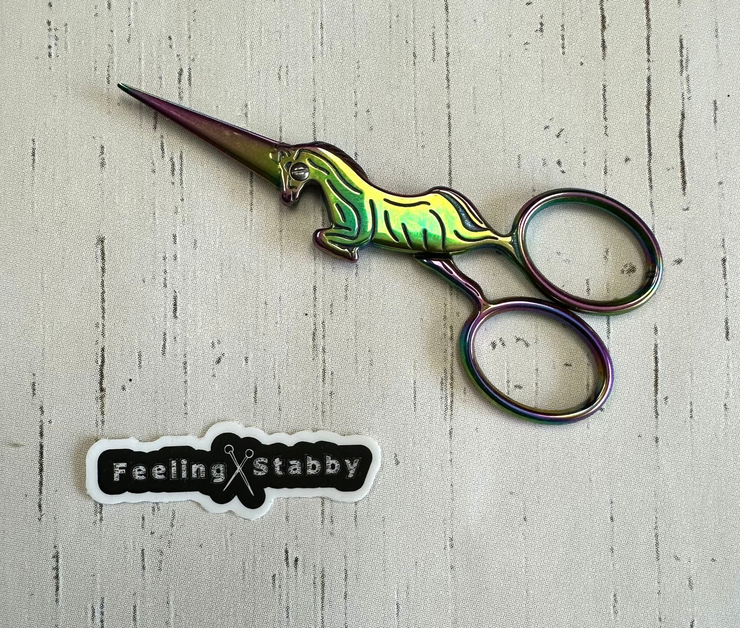 Feeling Stabby Vinyl Sticker (TFCS Exclusive Sticker)