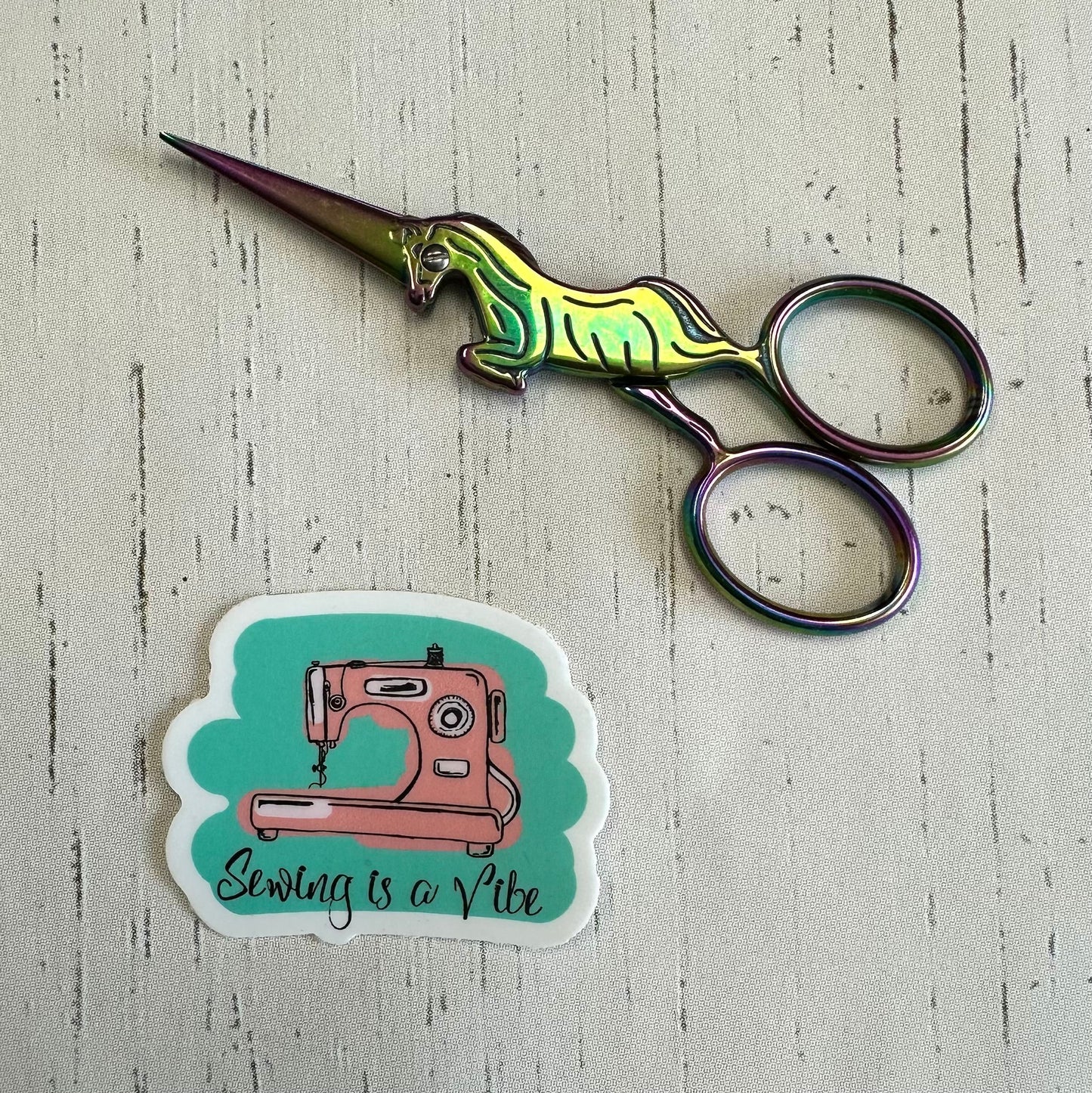 Sewing Is a Vibe Vinyl Sticker (TFCS Exclusive Sticker)