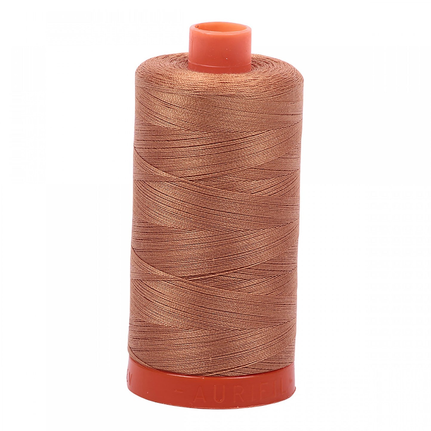 Mako Cotton Thread Solid 50wt 1422 yard spool Light Cinnamon A1050-2335