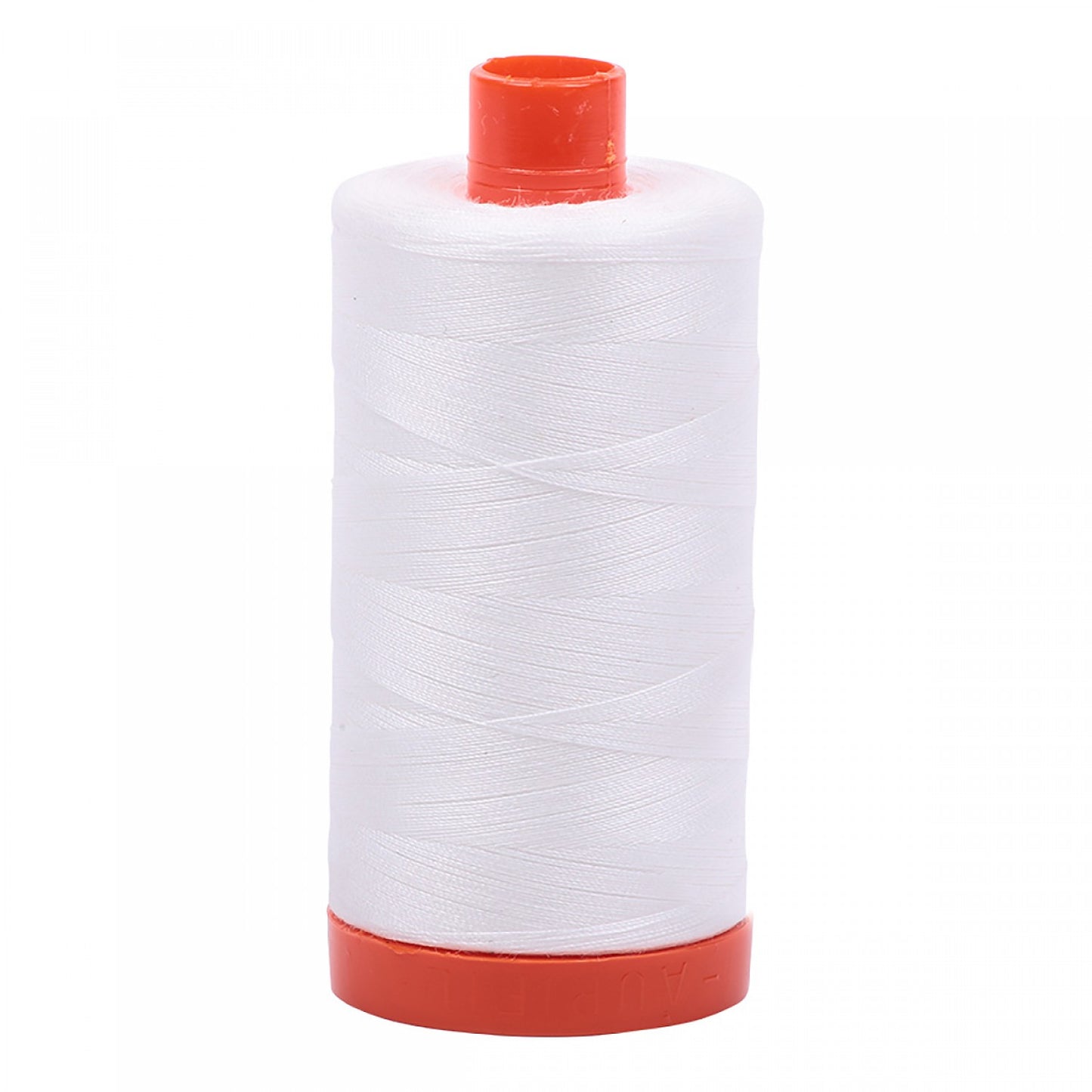 Mako Cotton Thread Solid 50wt 1422 yard spool Silver White A1050-2309