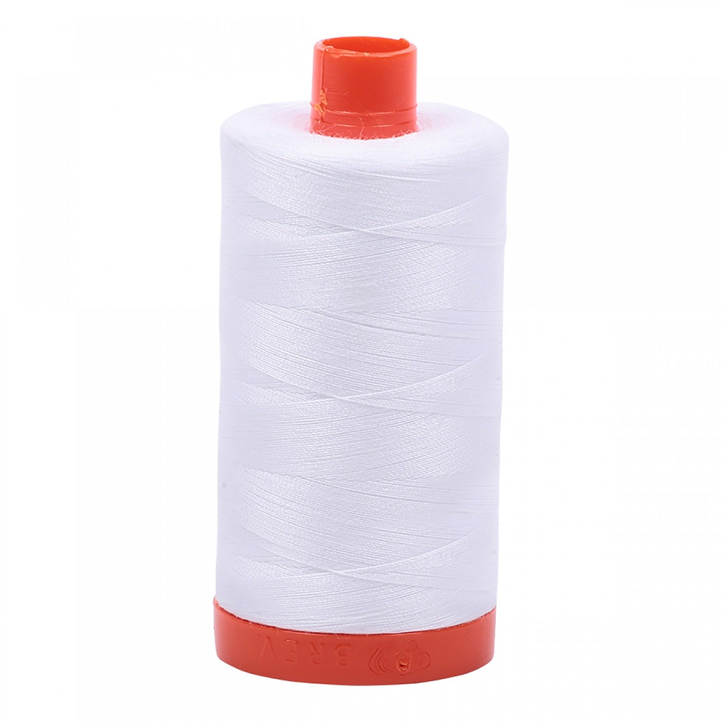 Mako Cotton Thread Solid 50wt 1422 yard spool White A1050-2024
