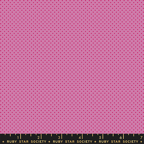 PREORDER ITEM EXPECTED IN MARCH 2026: Mystic Fable by Alexia Marcelle Abegg of Ruby Star Society Mini Dots Heliotrope RS4102.27 Cotton Woven Fabric