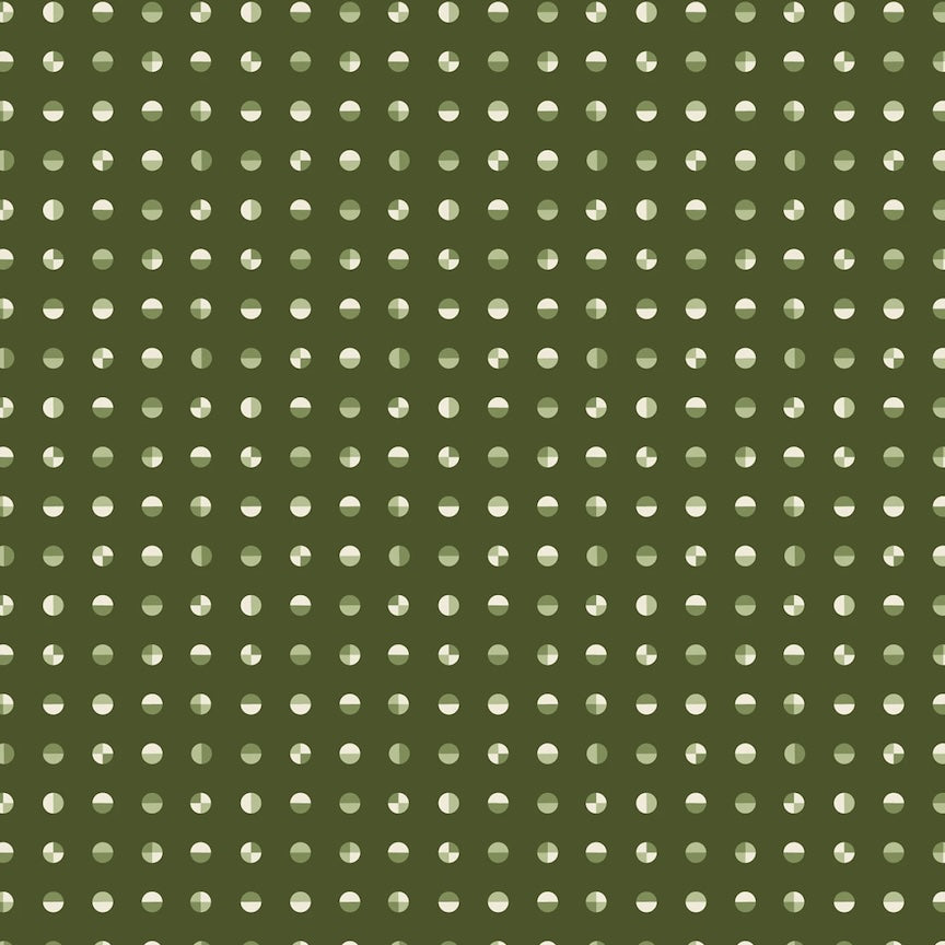 PREORDER ITEM EXPECTED IN JANUARY 2026: American Bold Organic by Frank Lloyd Wright Collection Quite Green 228698X Cotton Woven Fabric