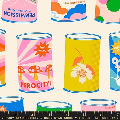 Sparkle Mart Can Can Novelty Cans Vintage Retro Kitsch Natural RS0116 11 by Melody Miller of RSS