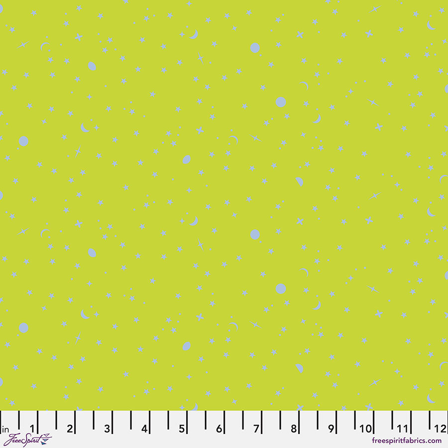 Tula Pink’s New True Colors 2025 Space Sprinkles Lightning Bug    PWTP254.LIGHTNINGBUG Cotton Woven Fabric
