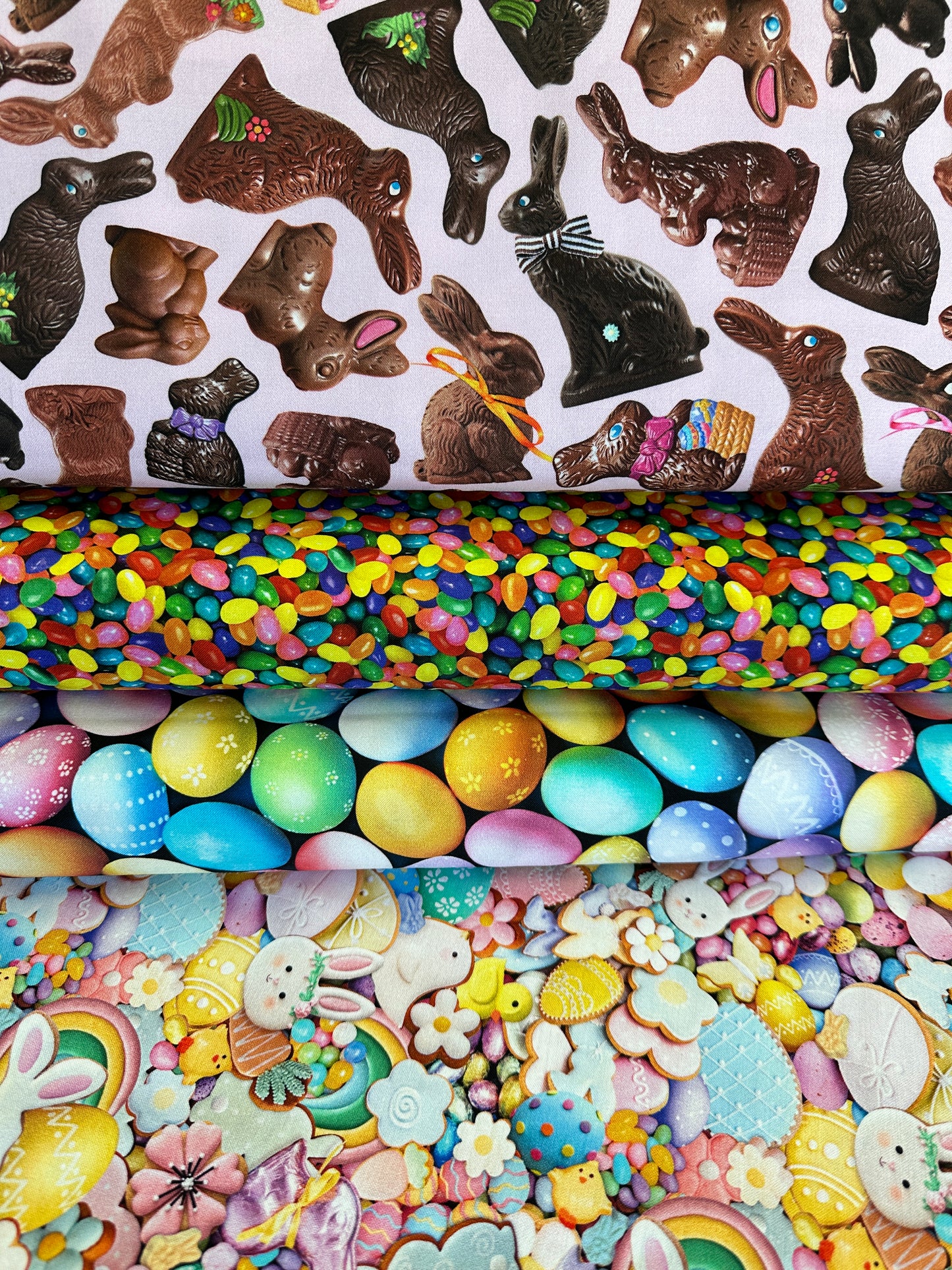 Spring Treats Jelly Beans CD3397-MULTI Cotton Woven Fabric