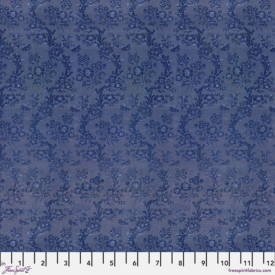 Tim Holtz Eclectic Element Palette Tapestry Indigo PWTH296.INDIGO Cotton Woven Fabric