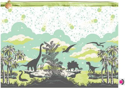 Tula Roar! Project Bags Tula Pink Meteor 18 x 13 Zip Project Bag   TPLGBAG4