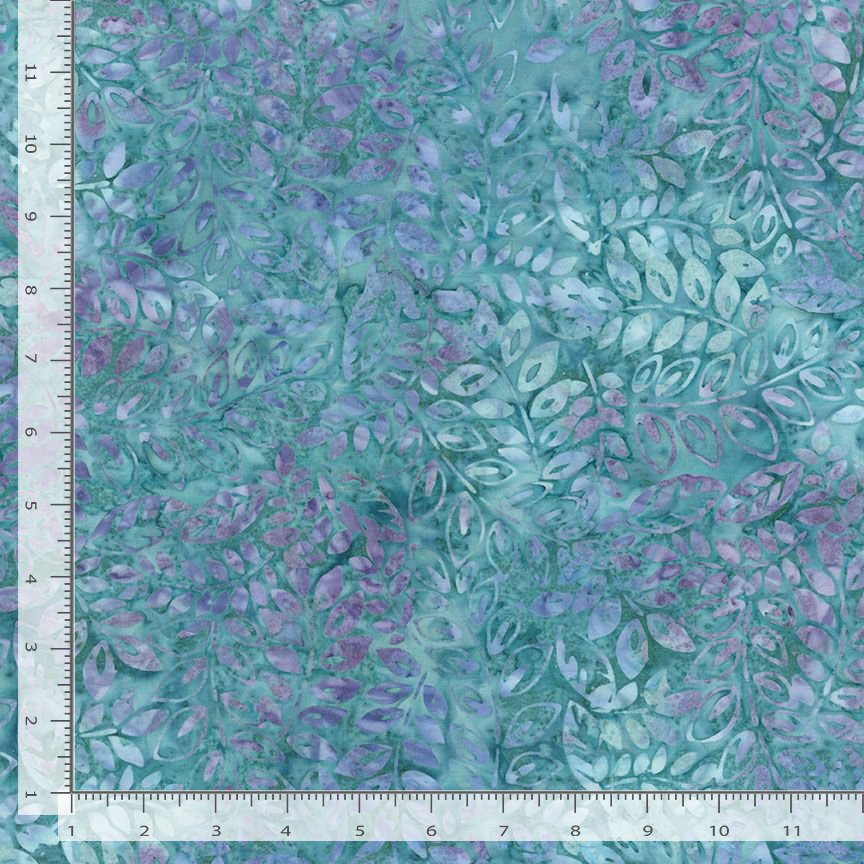 Tonga Paradise Batik Vine Leaves Lush TONGA-B2708 Cotton Woven Fabric