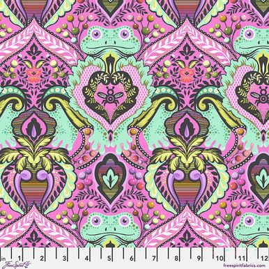 Prince Charming Deja Vu Frog Prince Gumball PWTP274.Gumball Fabric by Tula Pink