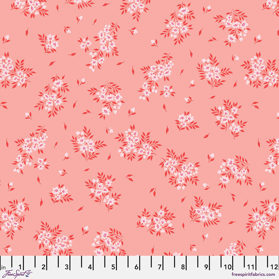 Tula Pink’s New True Colors 2025 What a Ditz Peachykeen    PWTP253.PEACHYKEEN Cotton Woven Fabric