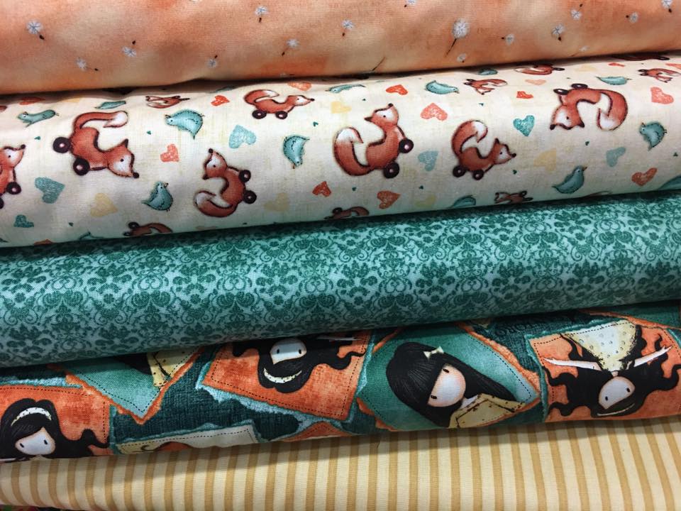 Gorjuss Heartfelt Animal Toss on Beige 24463-T Cotton Woven Fabric