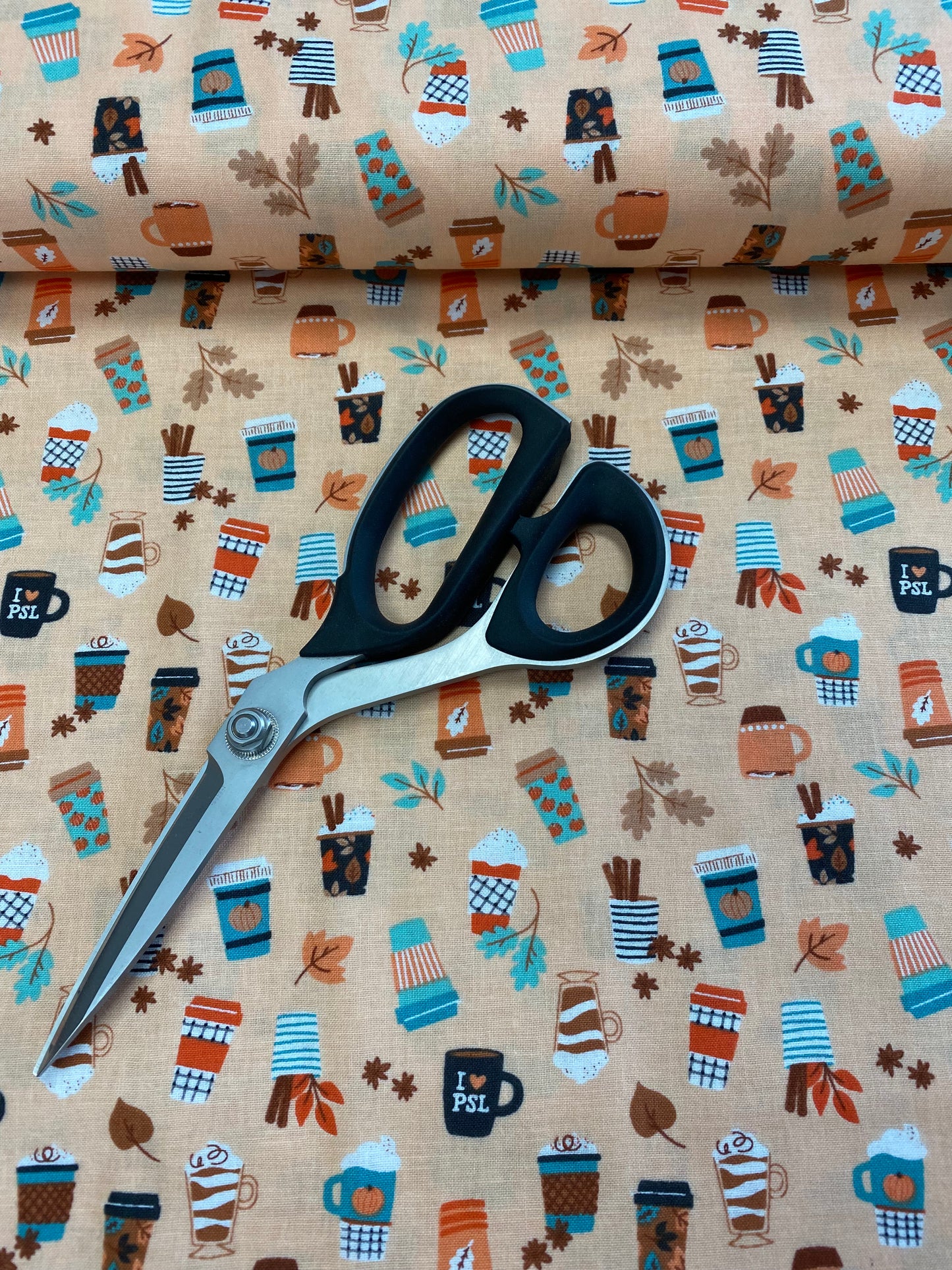 I Heart PSL by Ellizabeth Silver I Heart PSL Peach 27210202-1 Cotton Woven Fabric