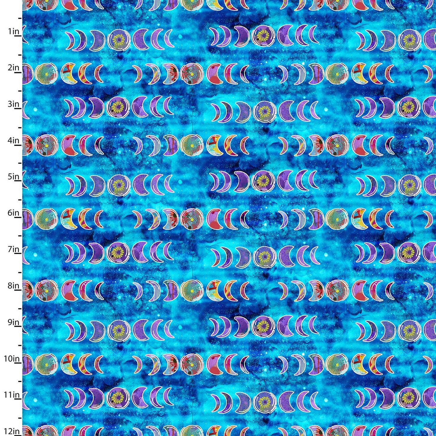 Stargazer by Dean Russo Blue 21640-BLU Cotton Woven Fabric