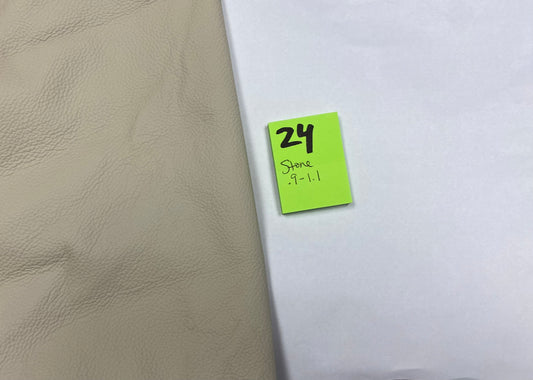 Leather Stone Full Hide .9-1.1mm Leather#24 - USA Shipping Included in Price!