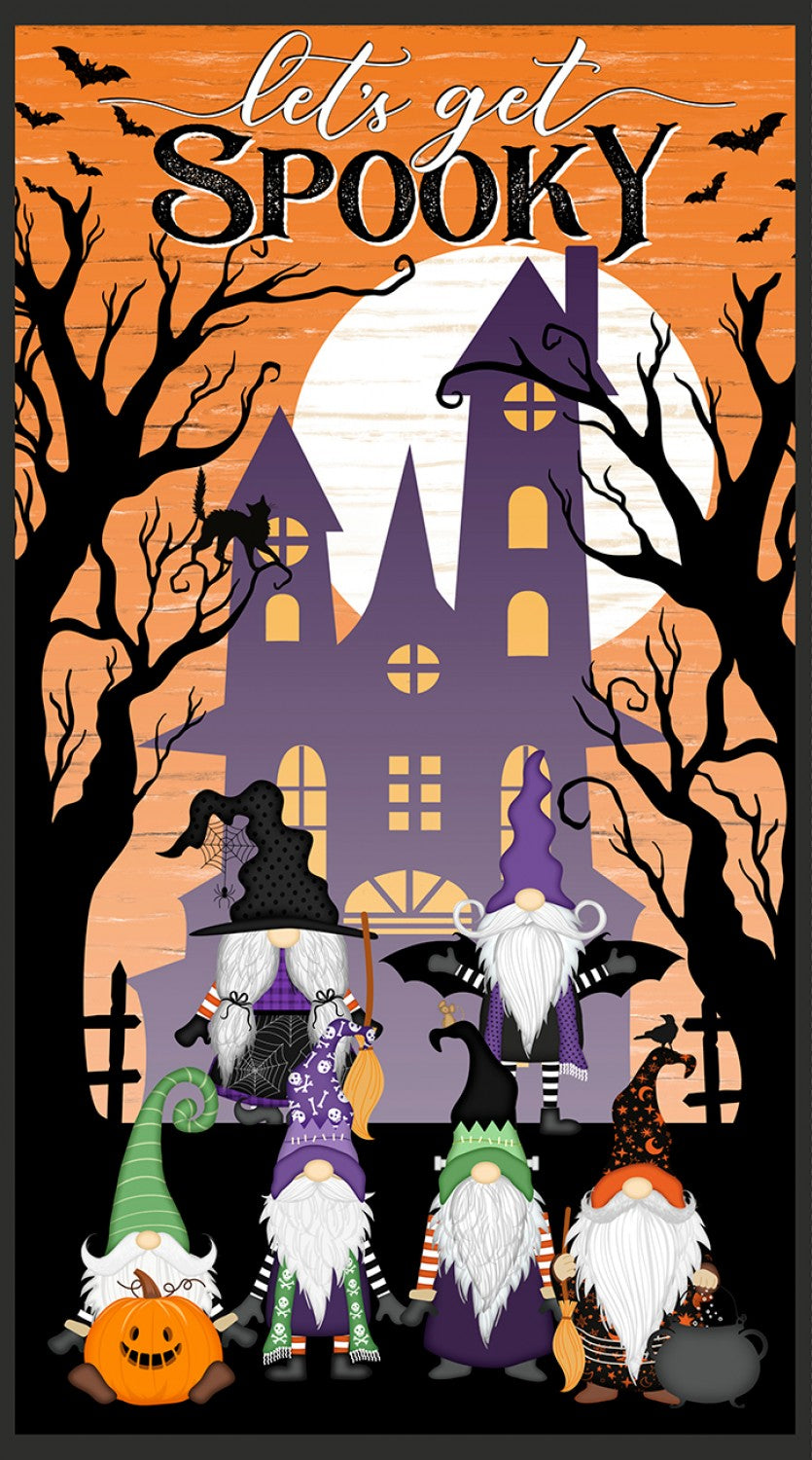 Gnome-ster Mash by Jennifer Pugh 24" Panel 82647-896 Cotton Woven Panel