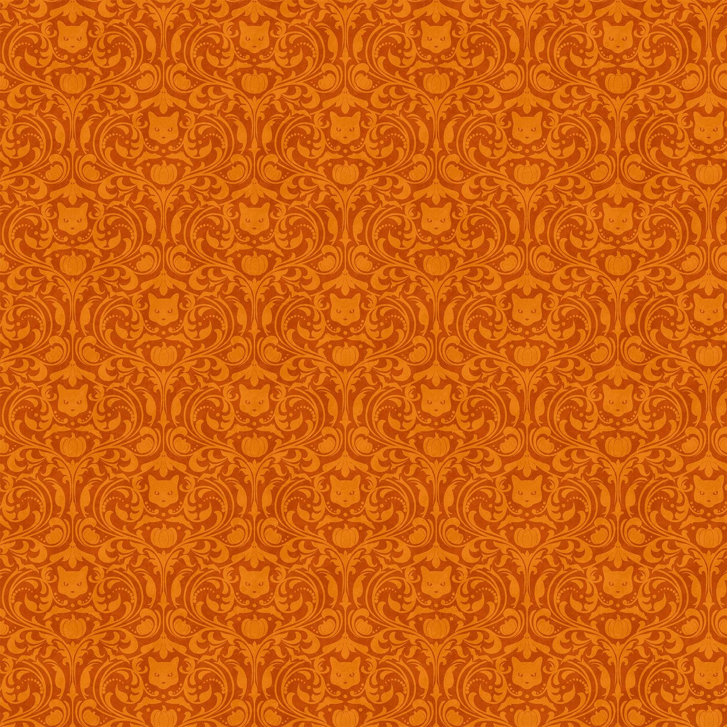 Hallow's Eve by Cerrito Creek Studio Orange 27091-54 Cotton Woven Fabric